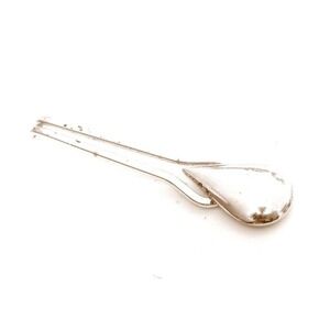 Cavalier Signed‎ Teardrop Silver Tie Clip